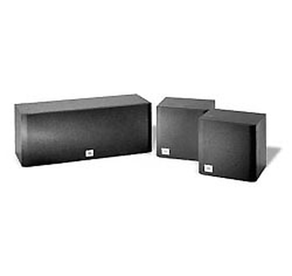 TLX MOVIES - Black - Dual 4-1/2 inch Center - 4-1/2 inch Full Range Surrounds - Hero